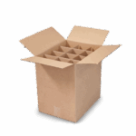 Caixa p/ 12 Garrafas de Cerveja