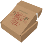 Pack de 10 - Cabaz Árvores de Natal - 30x30x10 cm - Castanho