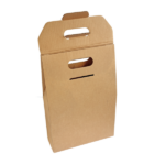 Caixa p/ 3 Garrafas de Vinho c/ janelas 27x9x34 cm - Image 3