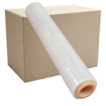 Caixa com 6 Rolos de Filme Estirável Transparente Manual 0.5x250m