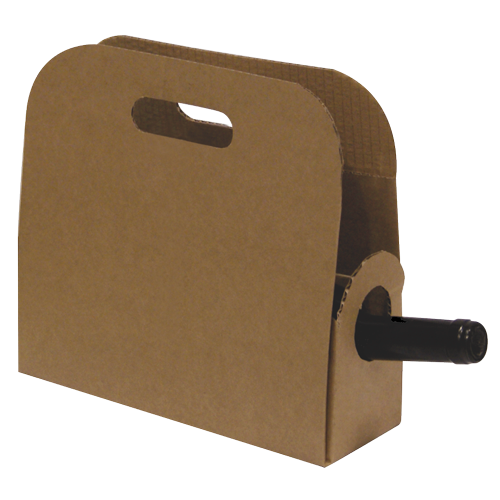 caixa-para-1-garrafa-vinho-suporte-500x500 Caixa p/ 1 Garrafa de Vinho 27x9x25cm - Image 1