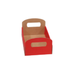 Cesta Vermelha c/ Pegas 17x10x4 cm - Image 2